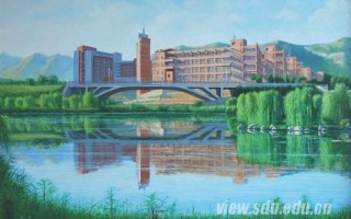 充满科技感的油画 寻找山东最美大学￨青岛科技大学逄昕悦：《油画》